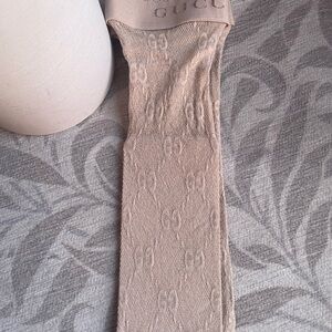 Gucci pink sparkle socks